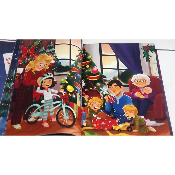 The Night Before Christmas Hardcover Book w/ Santa Letter & Bonus Stickers Gift - Picture 10 of 15